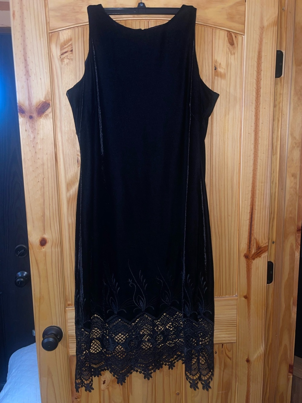 Anne Klein Velvet Dress